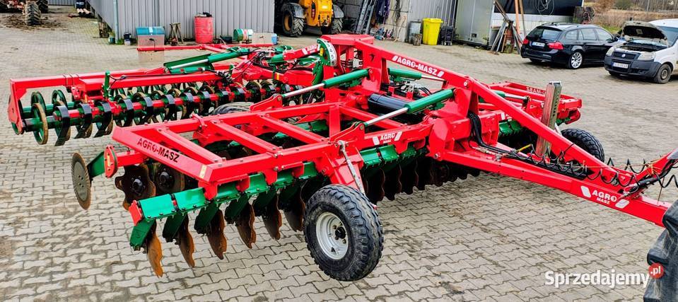 Brona talerzowa AGROMASZ BTC 60 nieuszkodzony Proszówka