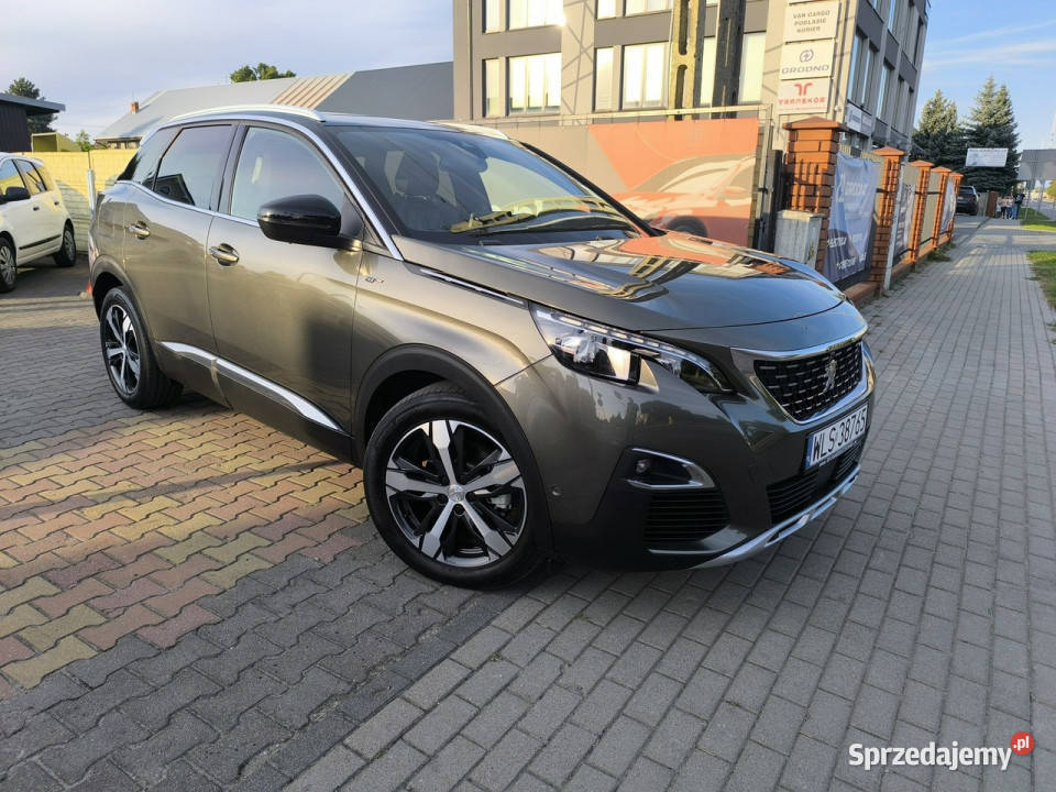 Peugeot 3008 20 HDi 180 GT line Skóra Full LED światła do jazdy dziennej Łuków