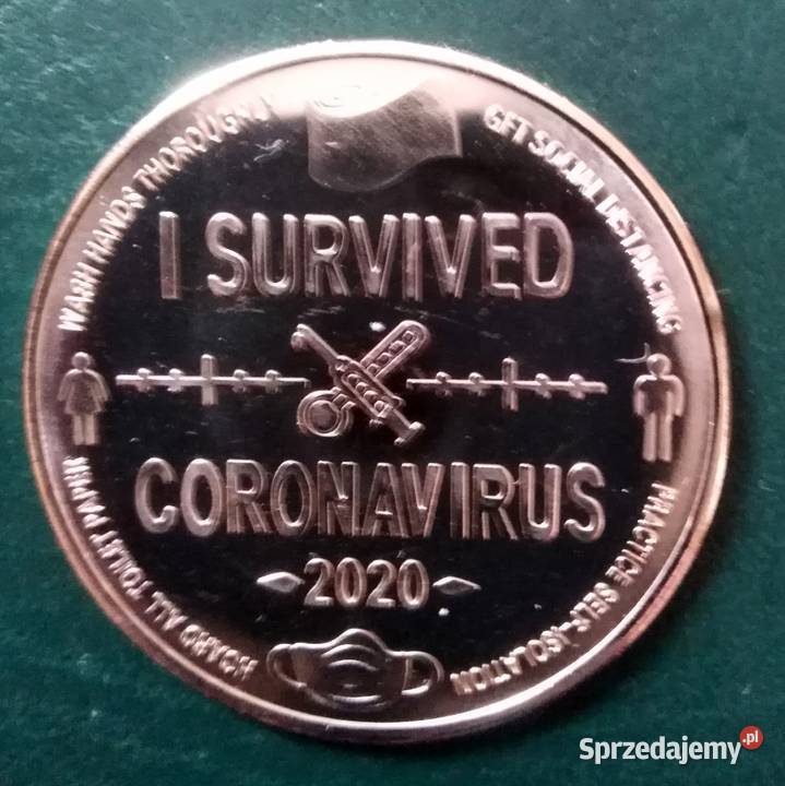 covid 19 moneta medal sprzedam