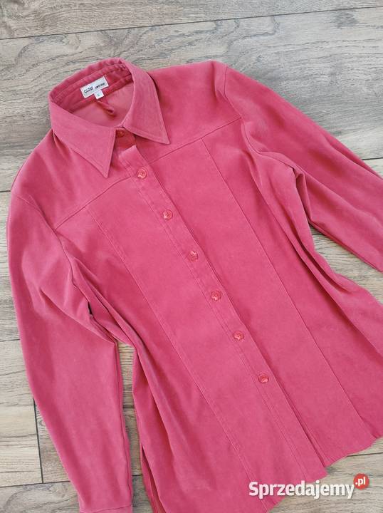 Koralowa Koszula Close two You Vintage Bluzki i koszule Jasło