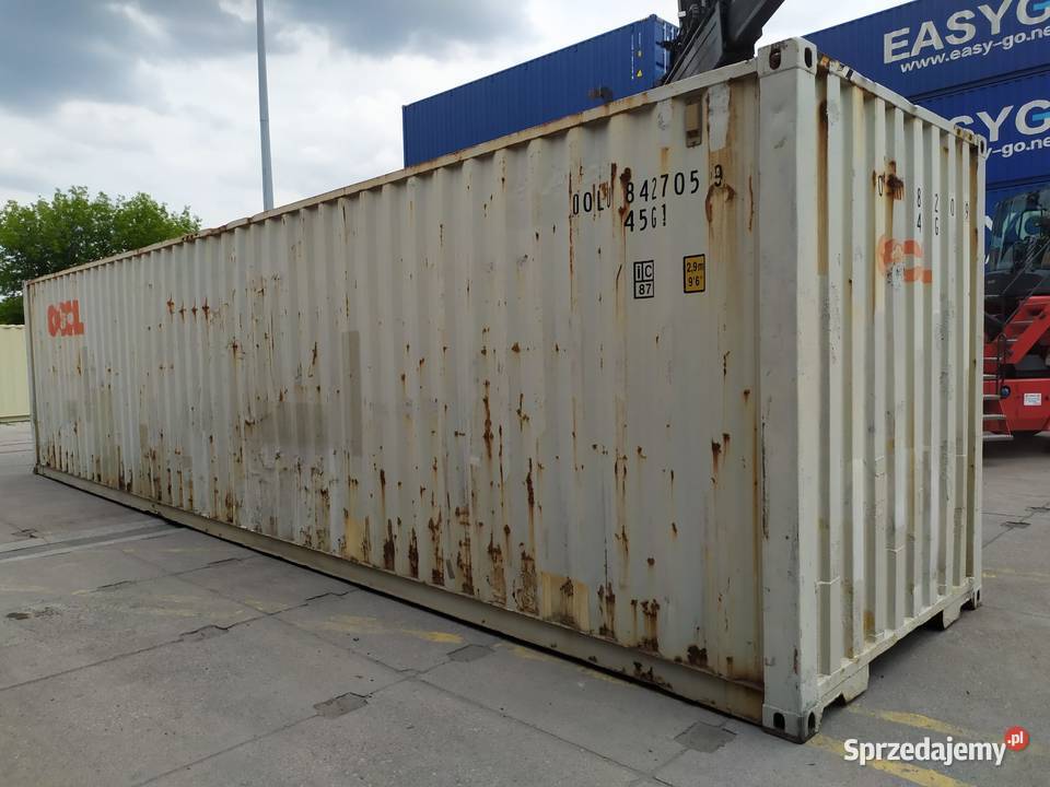SPRZEDAM UŻYWANY Kontener morski 40HC CW 12 Warszawa