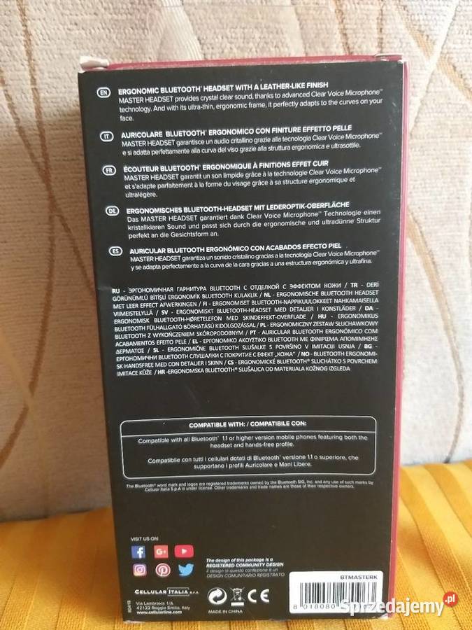 Słuchawka Bluetooth nowa Sandomierz