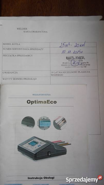 PIEC WELDER CO 20KW stan idealny na gwarancji Leoncin