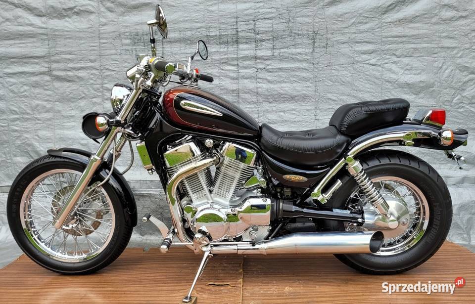 SUZUKI INTRUDER VS1400 LIFT VS 1400 14tkm NOWA chopper śląskie Przystajń sprzedam