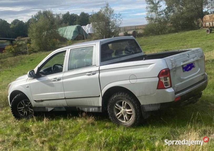 Ssangyong Actyon Sport 4x4 pickup zamiana nieuszkodzony dolnośląskie Jelenia Góra