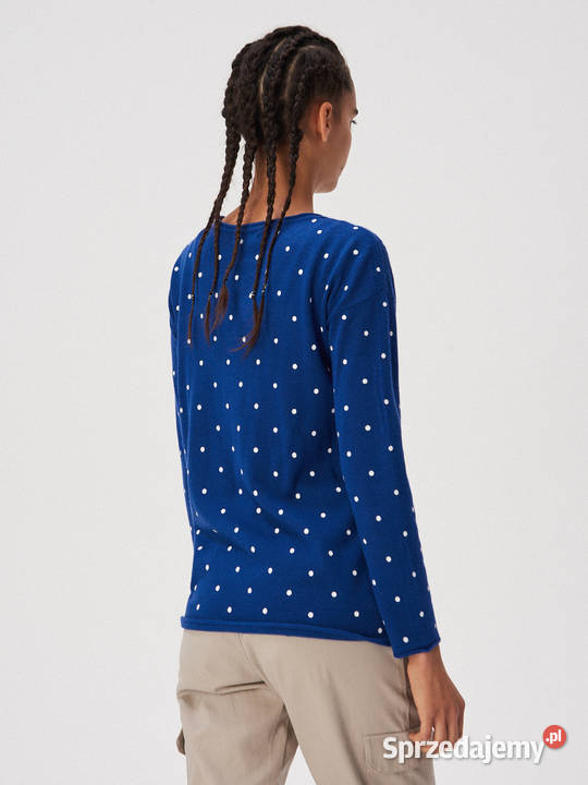 sweter w kropki Sinsay