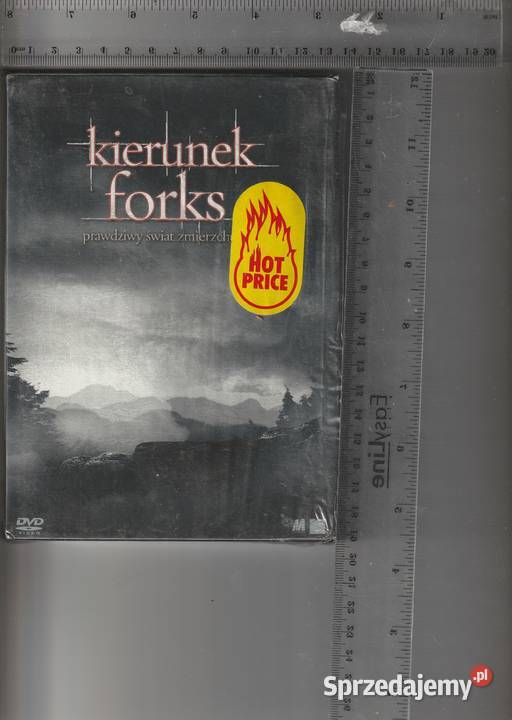 Kierunek Forks prawdziwy świat Zmierzchu DVD Pruszków