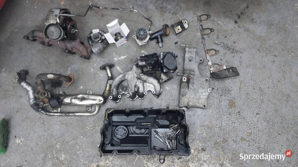 Silnik 19tdi BLS turbina pompowtdyskiwacze skoda