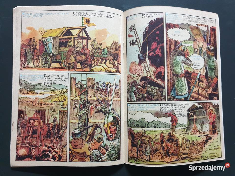 Bolesław Krzywousty Boleslas BoucheTorse komiks Gdynia sprzedam