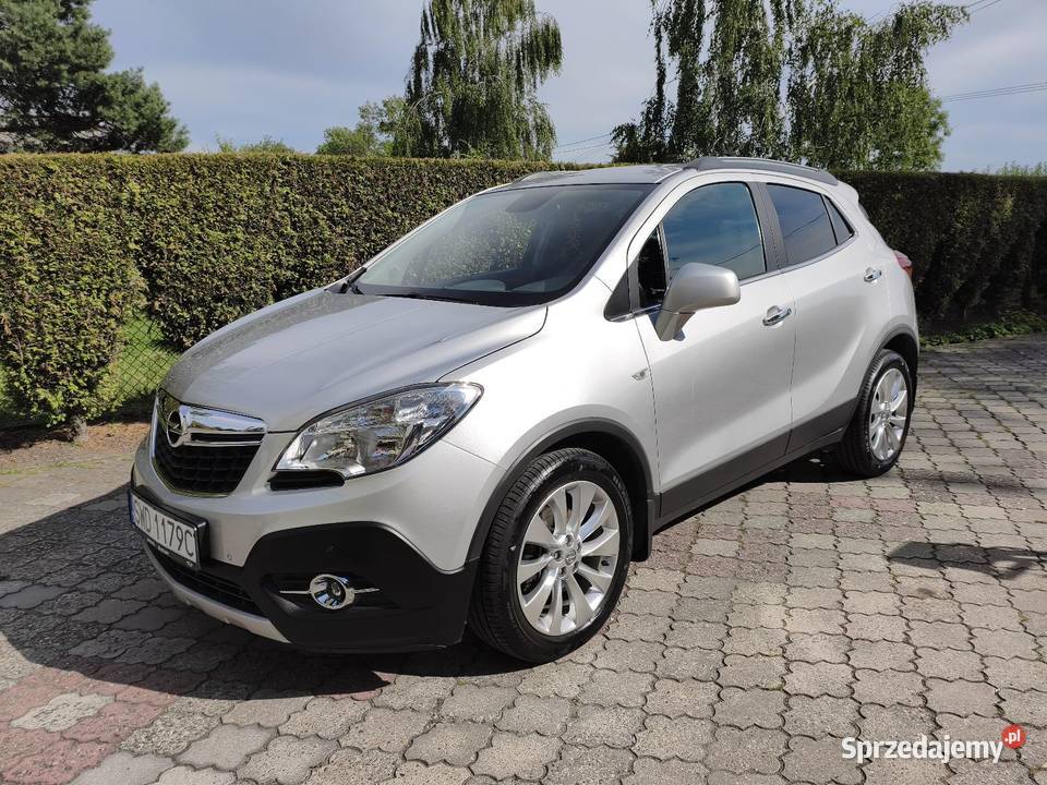 Opel mokka 16 benzyna 2014r 90 przebiegu srebrny śląskie