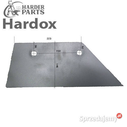 Lemiesz 300hektarów HARDOX 95002489P części do Suwałki