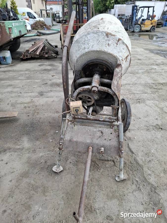 Betoniarka na przekładni mechanicznej na 220v dolnośląskie Targoszyn