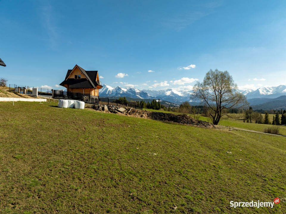 DZIAŁKA Z PANORAMĄ NA TATRY Rzepiska