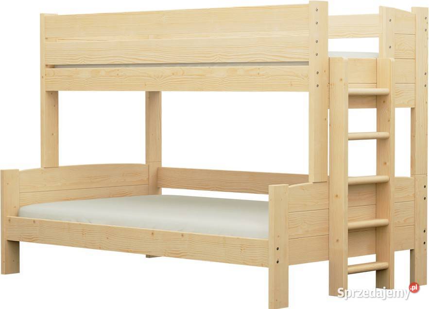 Łóżko piętrowe 3osobowe BEST Zaczarowana