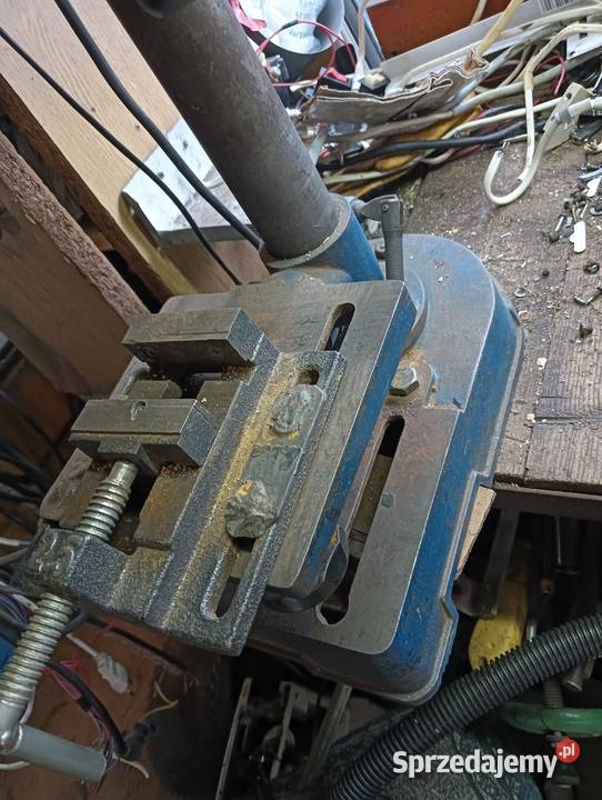 Wiertarka stołowa DEDRA stara produkcja imadło Wałbrzych sprzedam