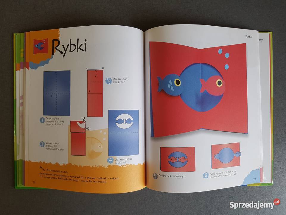 Origami wycinaj i składaj CED Książki dla dzieci Kraków