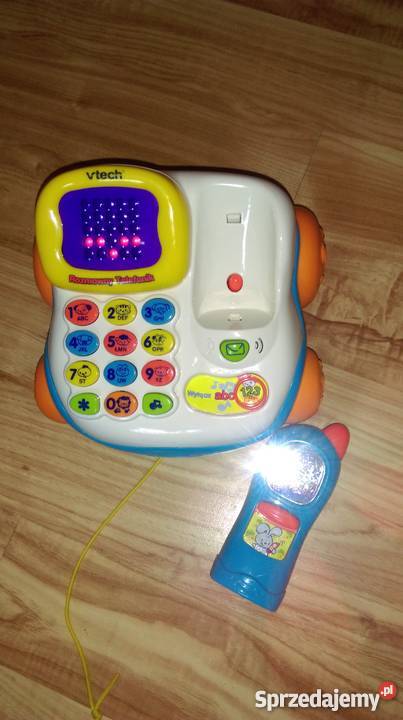 Rozmowny telefonik i autko firmy VTECH zabawka 12m+ sprzedam