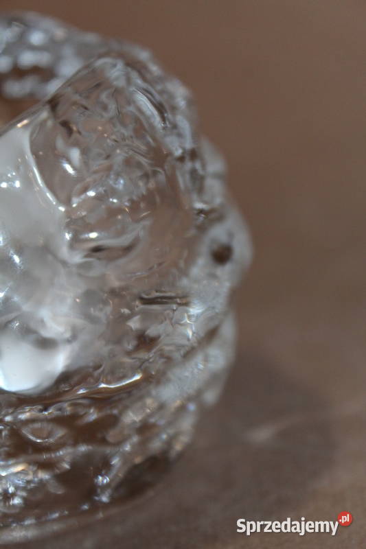 Świecznik Kosta Boda Snowball lodowa luka z lat Porcelana i szkło zachodniopomorskie Szczecin