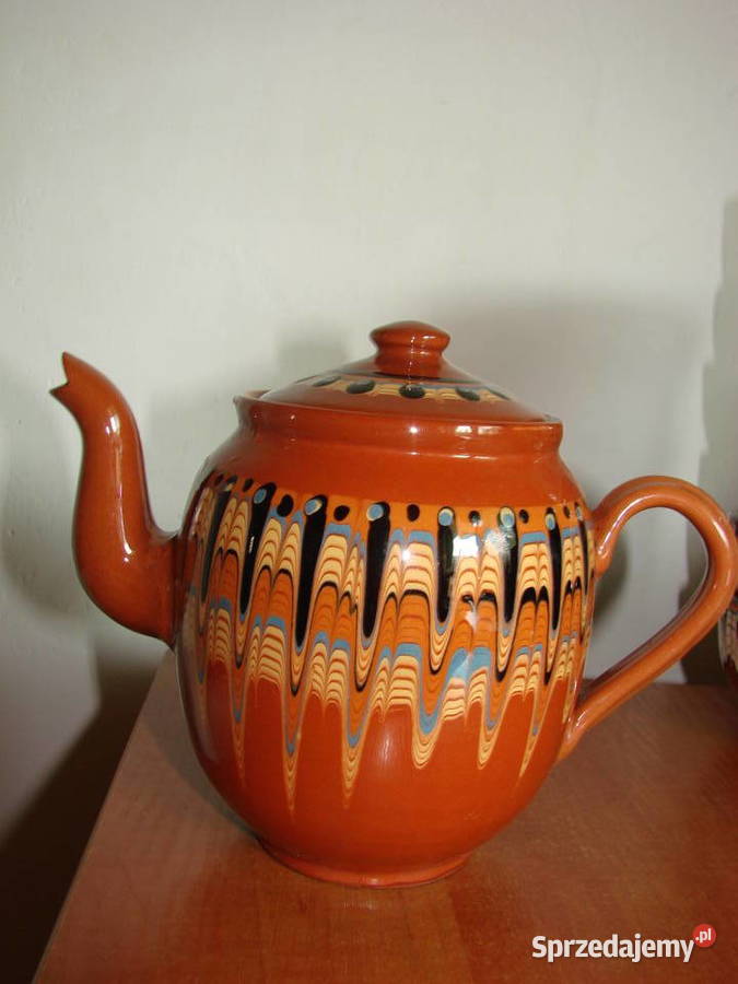 czajnik ceramika bułgarska Pruszcz Gdański