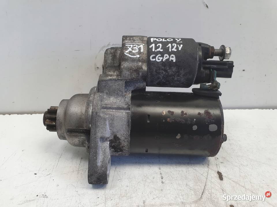 ROZRUSZNIK VW Polo V 12 6V 0917r ROZRUSZNIK Układ elektryczny silnika Rudka