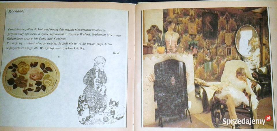 Haftowane gałgany Krystyna Sienkiewicz Chełm sprzedam