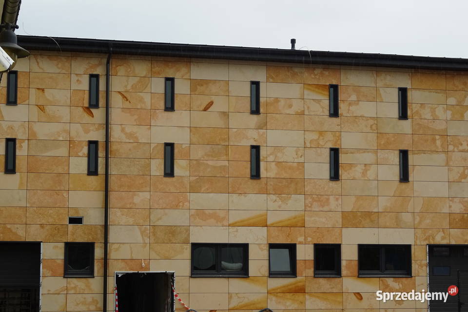 Płyty z kamienia naturalnego na elewację fasadę łódzkie Radomsko