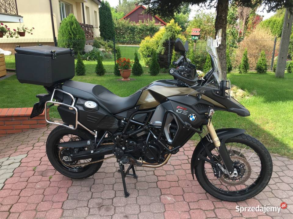 BMW F800GS Salon Polska komplet kufrów metalic Baranów