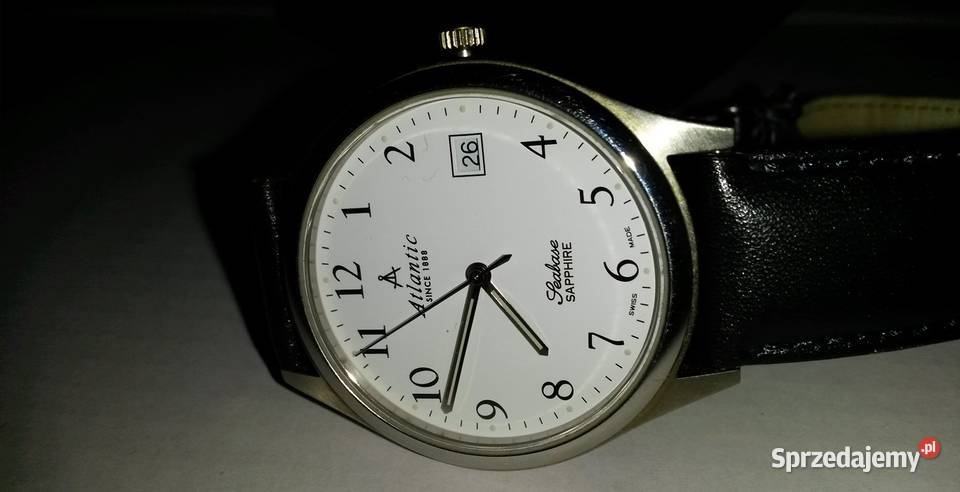 Szwajcarski klasyczny zegarek męski ATLANTIC Jaworzno sprzedam