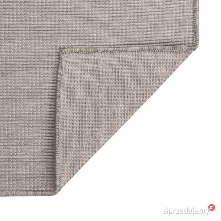 Dywan zewnętrzny o płaskim splocie 120x170 taupe Pozostałe mazowieckie Warszawa sprzedam