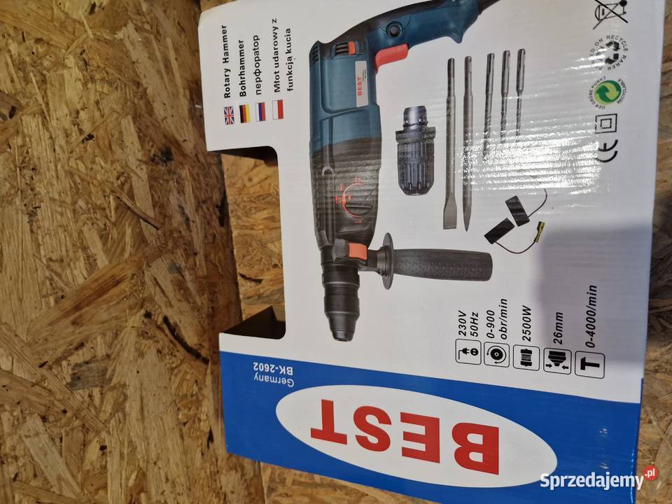 Młotowiertarka Best BK2602 SDS Plus 2500 W Głogowa