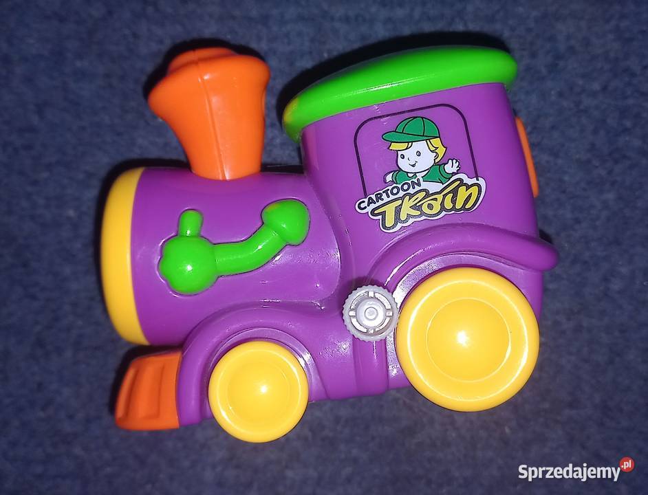 Ciuchcia lokomotywa pociąg Cartoon Train Elbląg