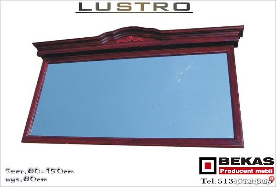 Lustro Stylowe Dąb Śliczne Bekas Meble Dostawa Lublin