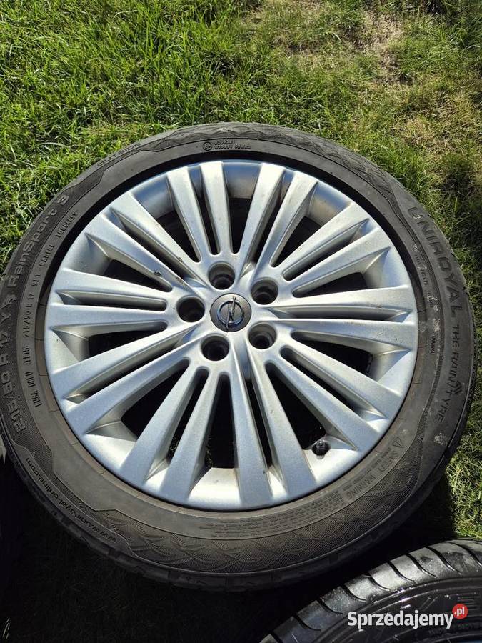 Oryginalne Alufelgi OPEL 17 5x105 Astra J K Średnica 17" Sobienie-Jeziory