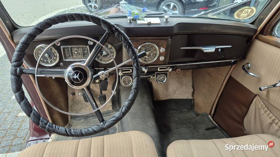 nowy Mercedes 170 S wszystko działą ORYGINAŁ Rok produkcji 1950 Chrzanów