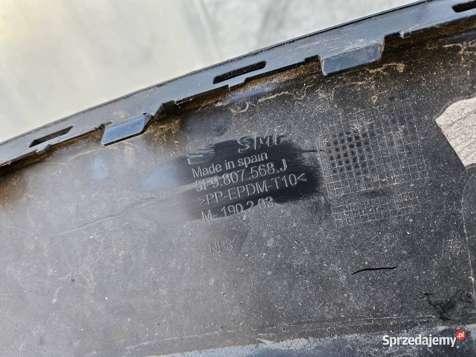 SEAT LEON 3 III FR KOMBI DYFUZOR ZDERZAKA TYŁ Międzychód