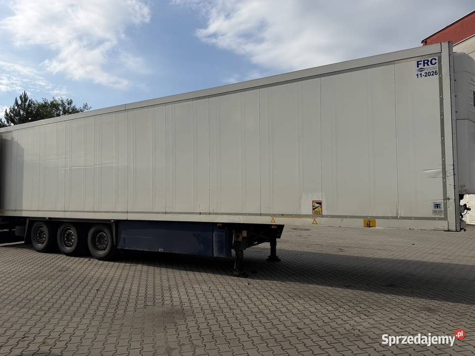 Naczepa Chłodnią Hakowa Grodziowa Schmitz Chłodnie izotermy małopolskie Nowy Sącz