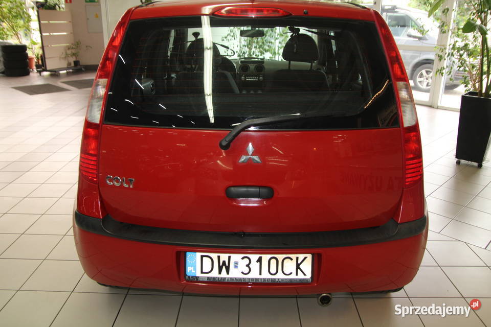Mitsubishi COLT Salon Polska bezwypadkowy serwis nieuszkodzony Wrocław