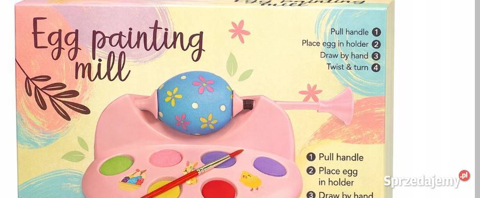 Zestaw do malowania jajek styropianowych Siemiatycze