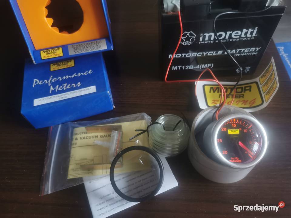 Wskaźnik zegar podciśnienia vacuum Pozostałe Dąbrowa Górnicza