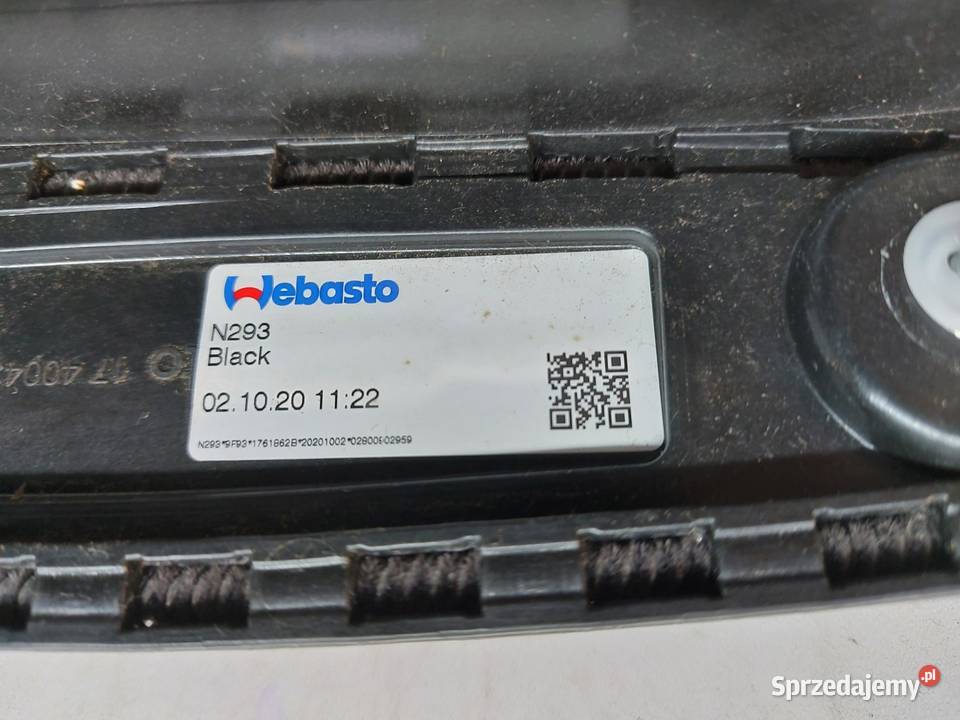 Mercedes EQC 400 W293 Dach szyberdach panorama osobowe