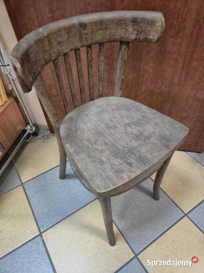 Krzesło zabytek Thonet Dom i Ogród śląskie Dąbrowa Górnicza