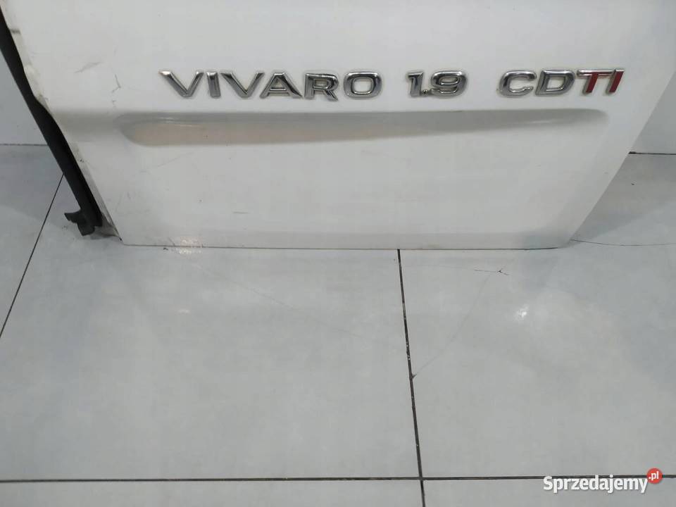 DRZWI TYŁ PRAWE SKRZYDEŁKO L474 Opel Vivaro I