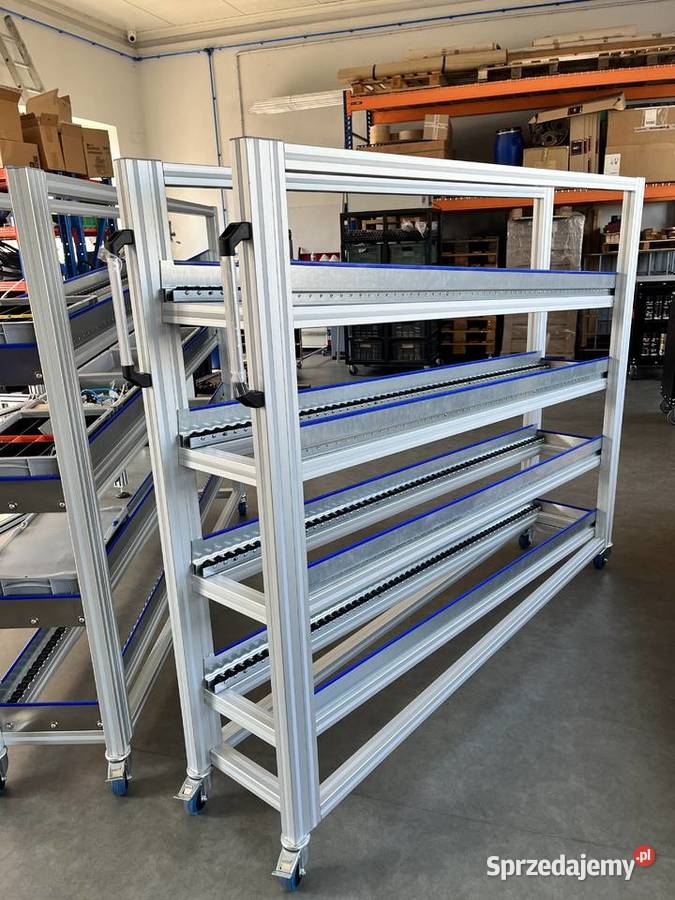 Regał przepływowy FIFO 20x Euro 300x400 Niedomice