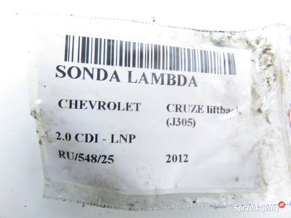 SONDA LAMBDA CHEVROLET CRUZE liftback J305 20