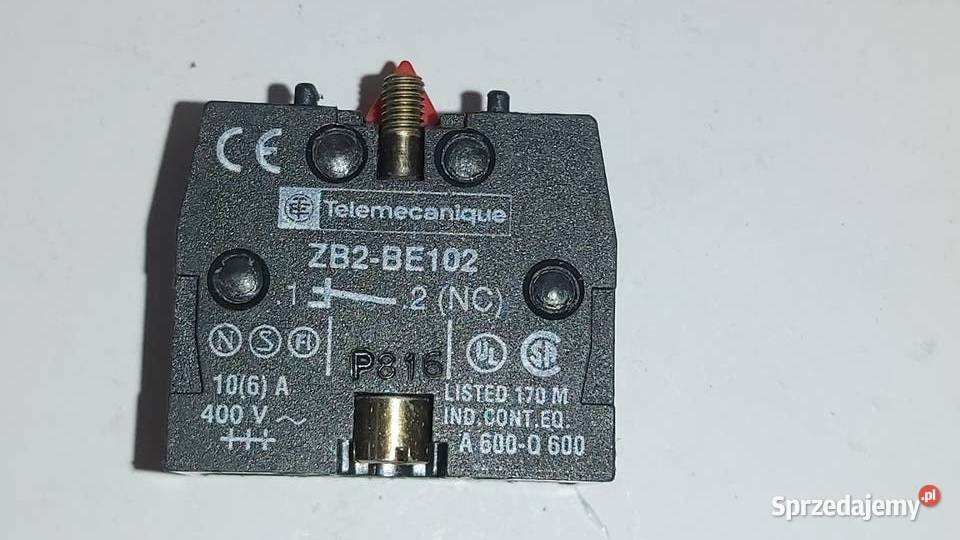 Styk Telemecanique ZB2BE102 1NC mazowieckie Wyszków sprzedam