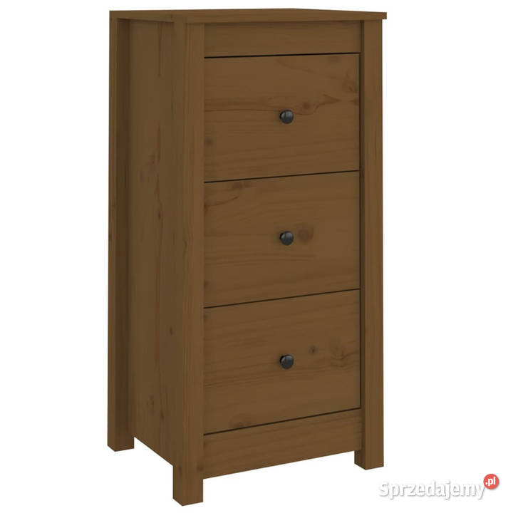 Szafki 2 miodowy brąz 40x35x80 lite drewno Warszawa sprzedam