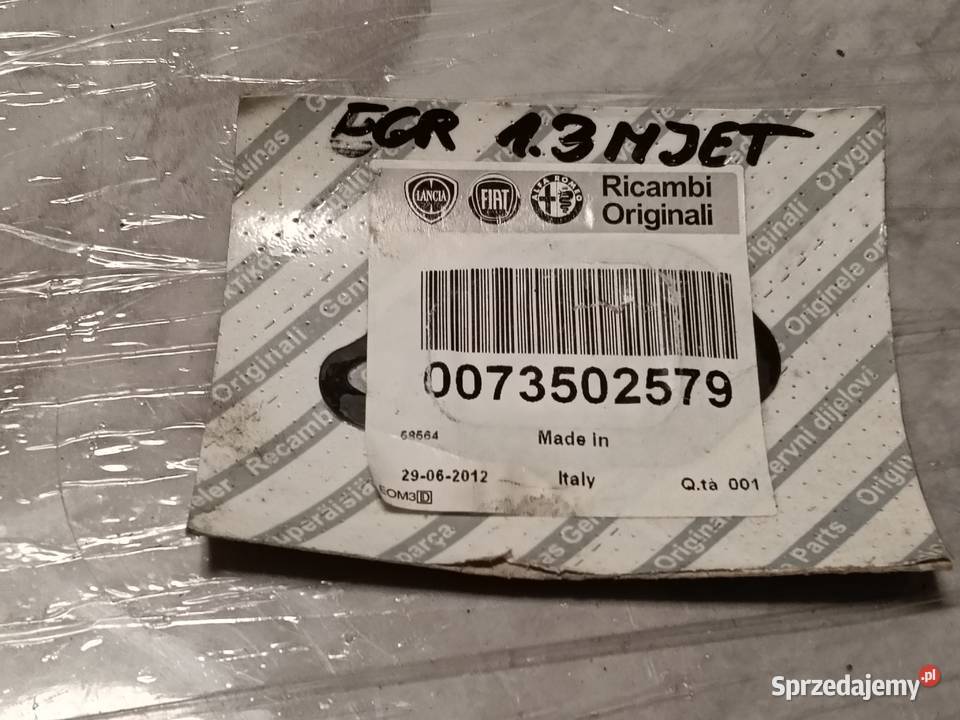 Uszczelka zaworu EGR Fiat Panda II 13 Grande śląskie Chorzów
