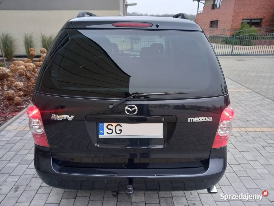 MAZDA MPV 23 LPG 6osobowa 2004r Butla do 2026r hak Gliwice sprzedam