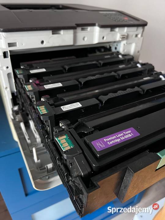 Tonery do SAMSUNG CLP680 komplet używane zestaw