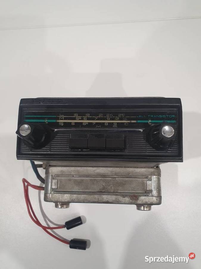 Stare radio samochodowe TR 65 ALL TRANSISTOR PRL pomorskie Solnica sprzedam